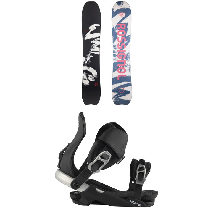 Rossignol WU-JI Snowboard + XV Snowboard Bindings 2027