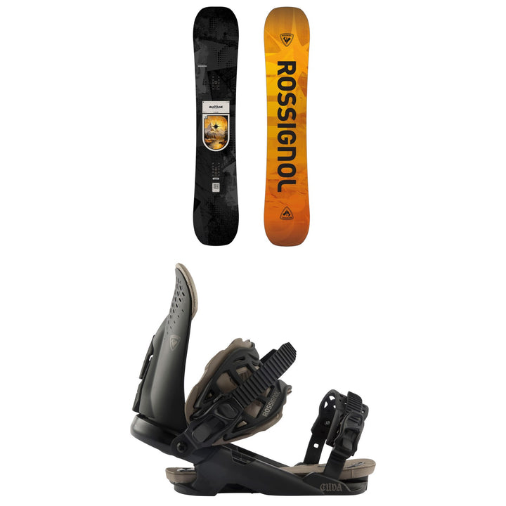 Rossignol Ampage Vol. 1 Snowboard + Cuda Snowboard Bindings 2027