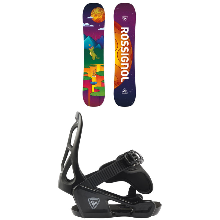Rossignol Scan Snowboard + Rookie Snowboard Bindings - Kids 2027