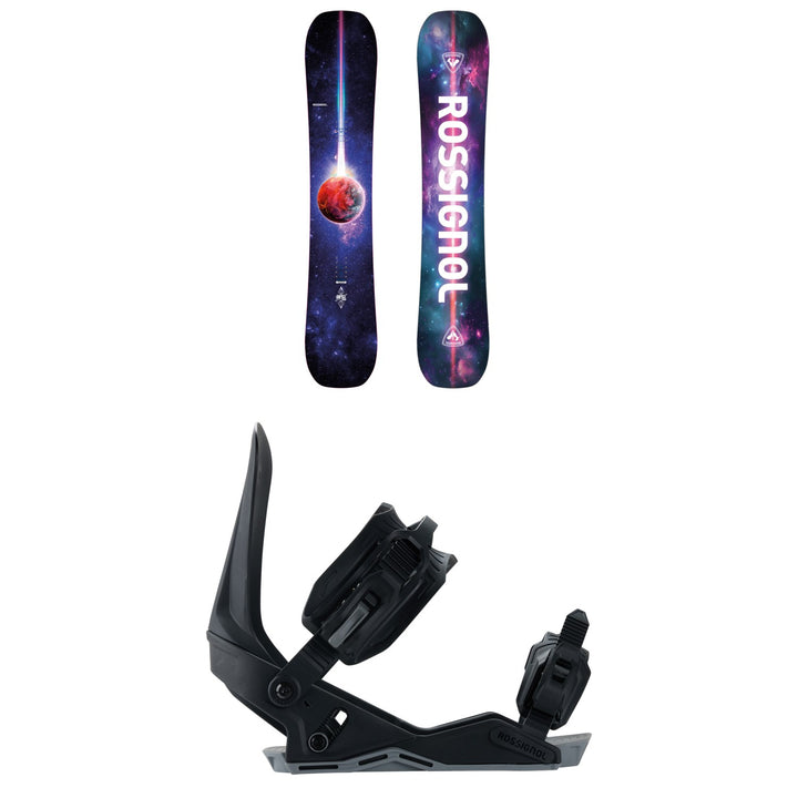 Rossignol Ampage Vol. 2 Snowboard + Works Snowboard Bindings 2027