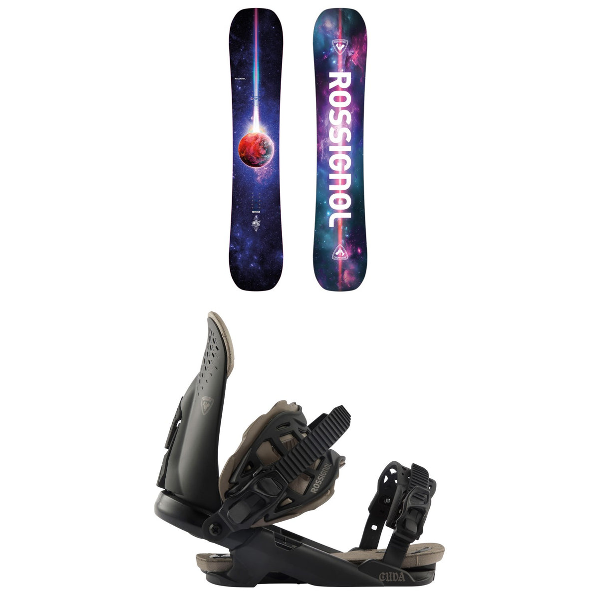 Rossignol Ampage Vol. 2 Snowboard + Cuda Snowboard Bindings 2027