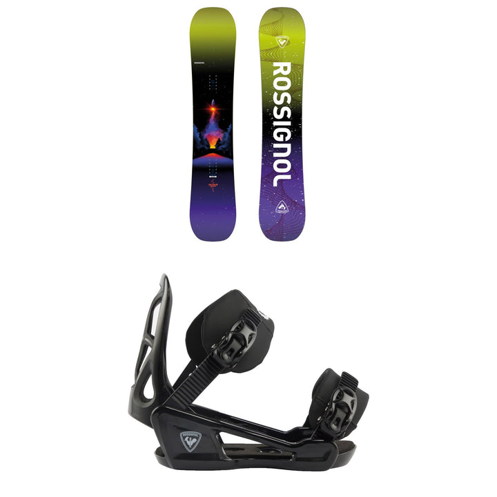 Rossignol Alias Snowboard + Rookie Snowboard Bindings - Kids 2027