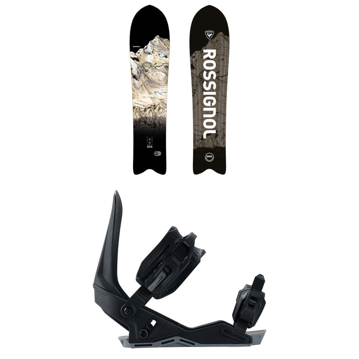 Rossignol XV Sushi Snowboard + Works Snowboard Bindings 2027
