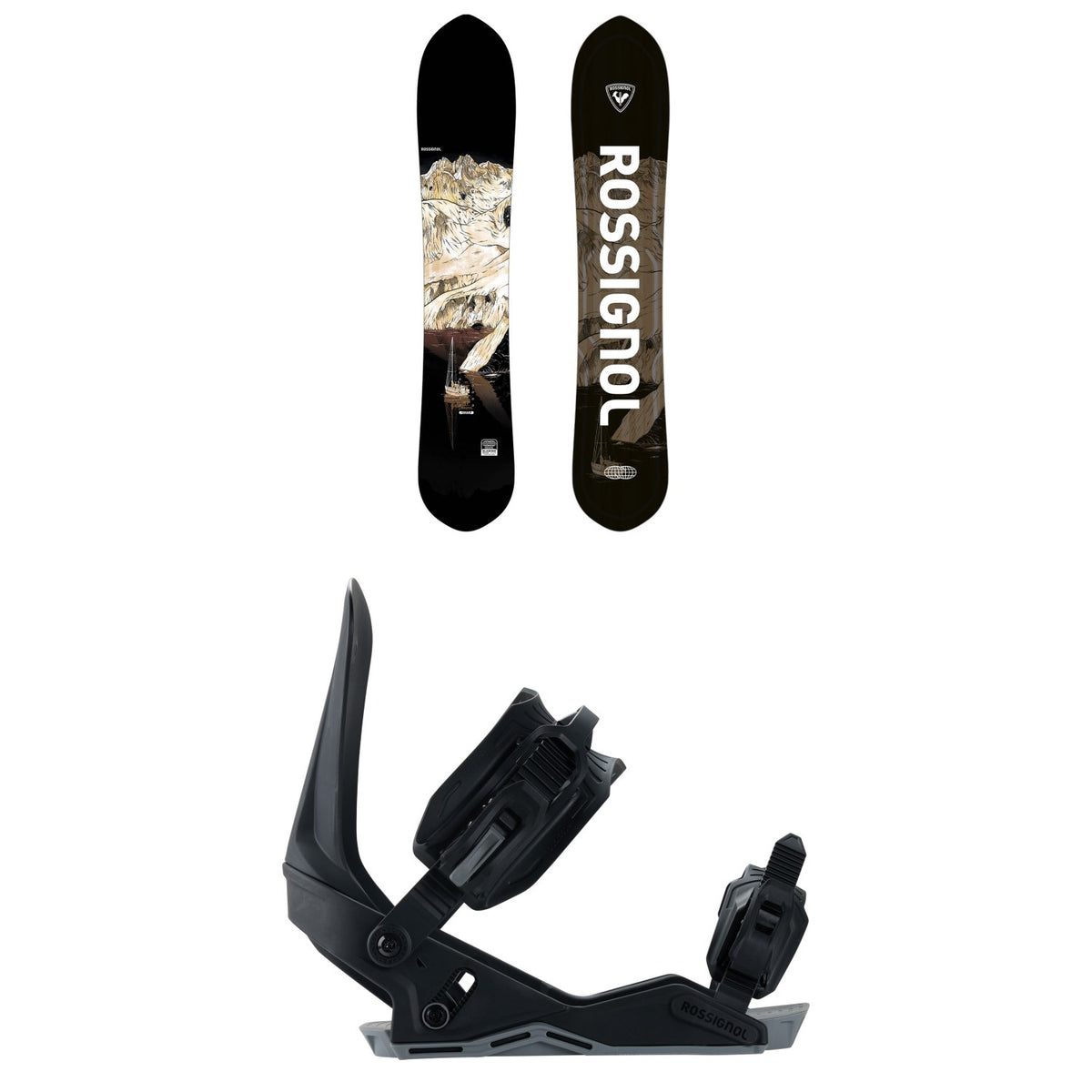 Rossignol XV Slashimi Snowboard + Works Snowboard Bindings 2027