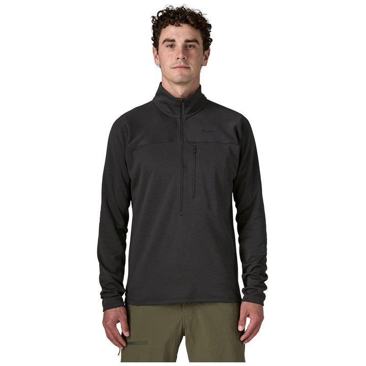 Patagonia R1 Ultralight 1/2 Zip Pullover - Men's Black