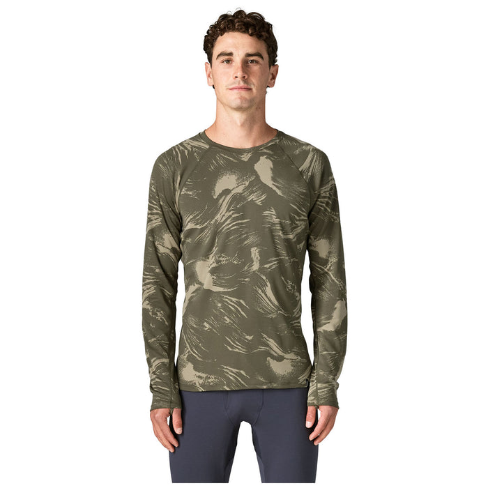 Patagonia Capilene Midweight Crew Top - Men's Polar Breeze: Basin Green