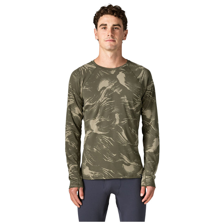 Patagonia Capilene Midweight Crew Top - Men's Polar Breeze: Basin Green