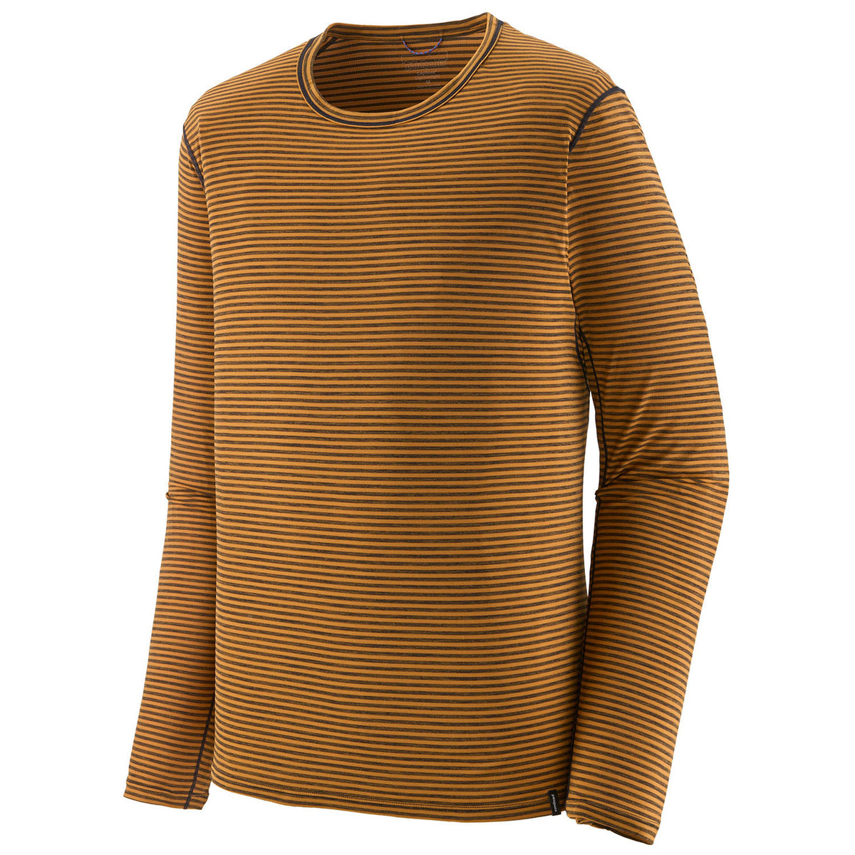 Patagonia Capilene Lightweight Crew Top - Men's Polar Stripe: Smolder Blue