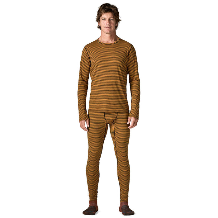 Patagonia Capilene Lightweight Crew Top - Men's Polar Stripe: Smolder Blue
