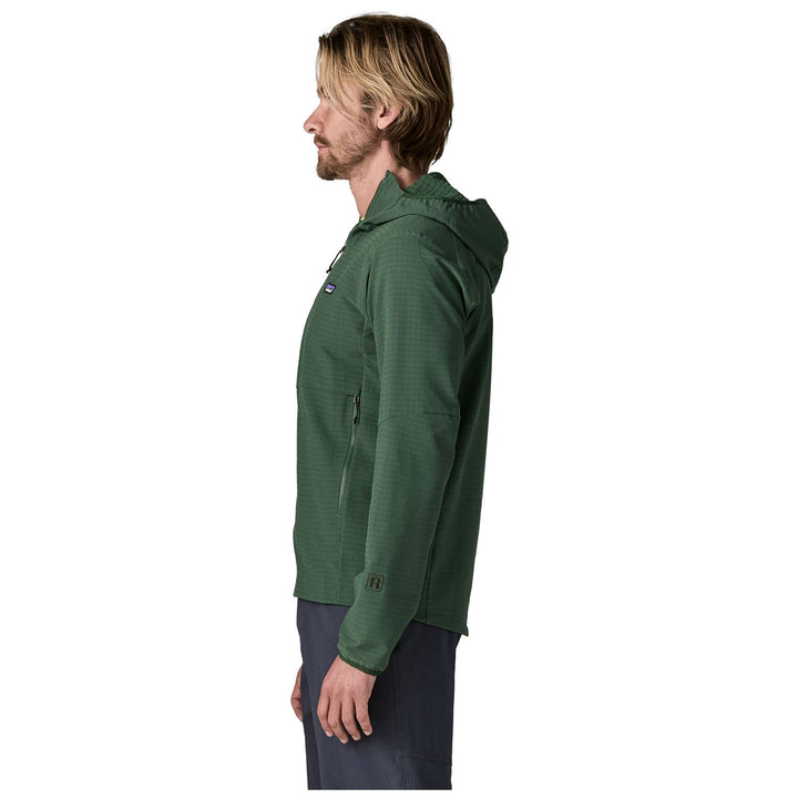Patagonia R1 TechFace Hoodie - Men's Canopy Green