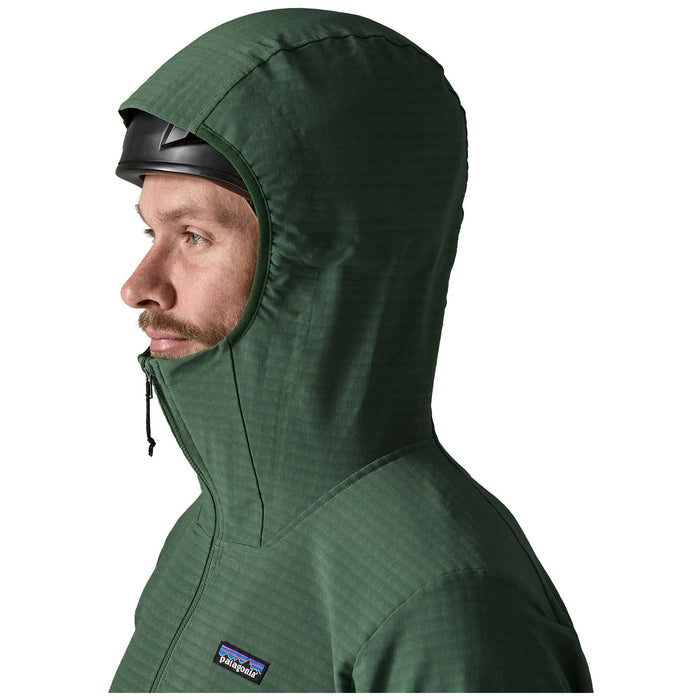 Patagonia R1 TechFace Hoodie - Men's Canopy Green