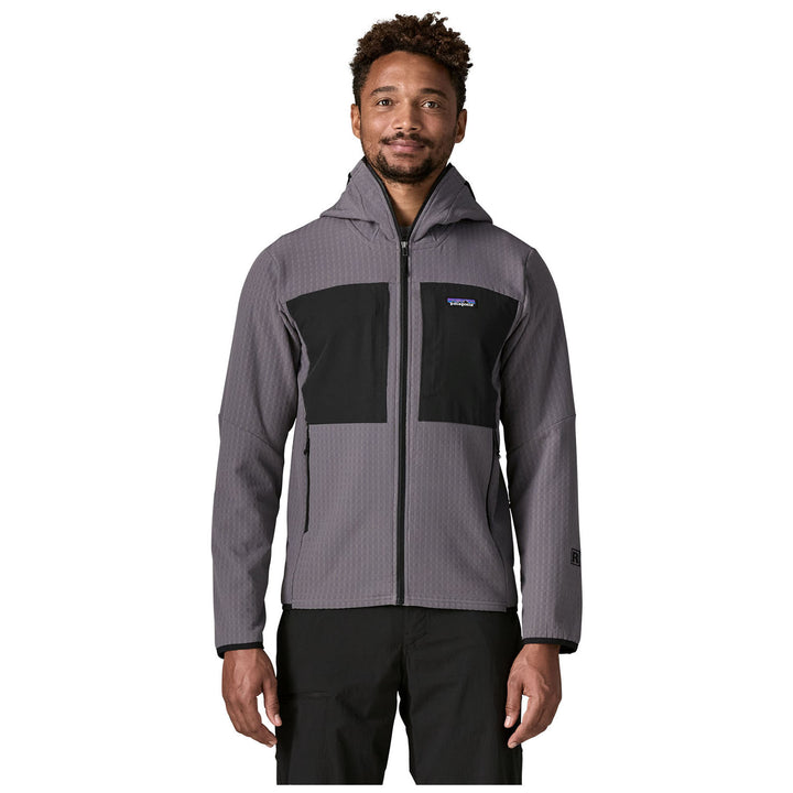 Patagonia R2 TechFace Hoodie - Men's May Grey