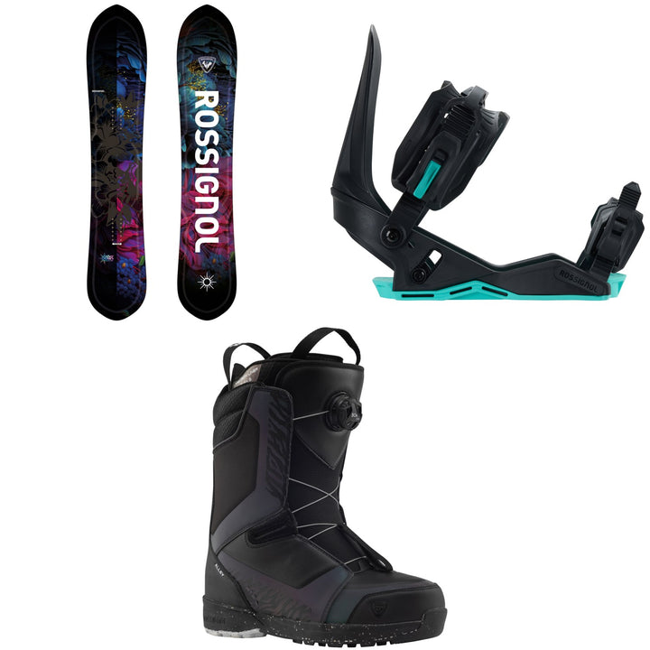 Rossignol After Hours Snowboard + Works Snowboard Bindings + Alley Boa H4 Snowboard Boots - Women's 2027