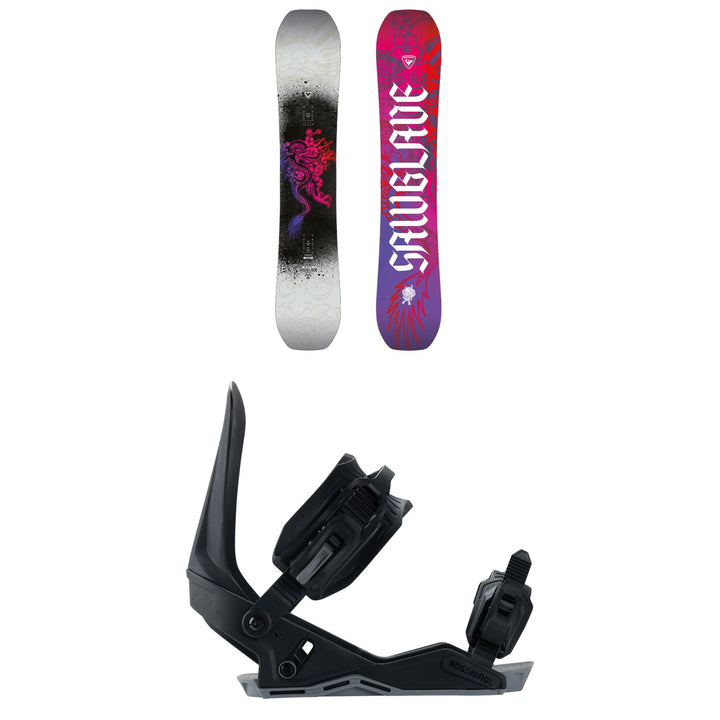 Rossignol Sawblade Snowboard + Works Snowboard Bindings 2027