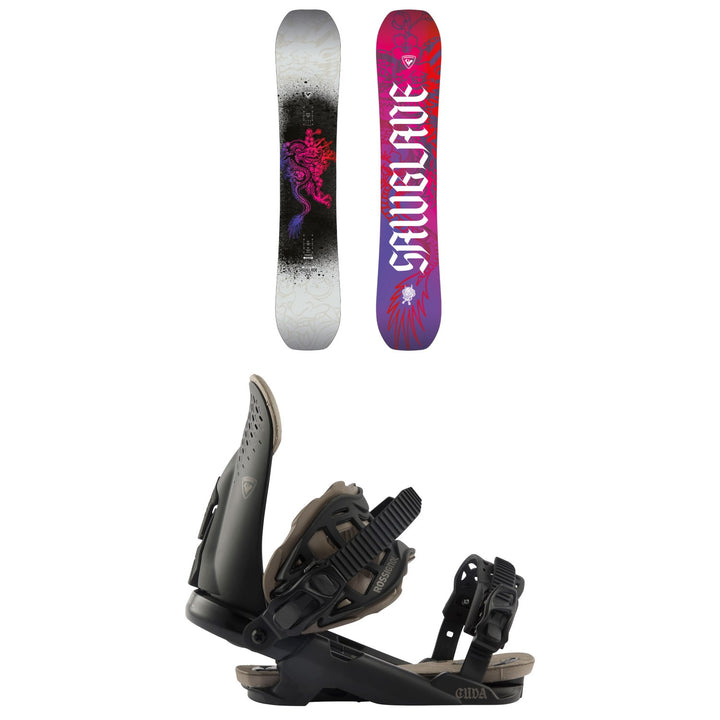 Rossignol Sawblade Snowboard + Cuda Snowboard Bindings 2027