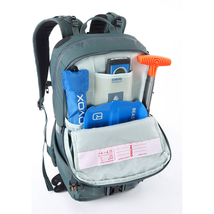 Nitro Slash Pro 25L Pack Jungle Green
