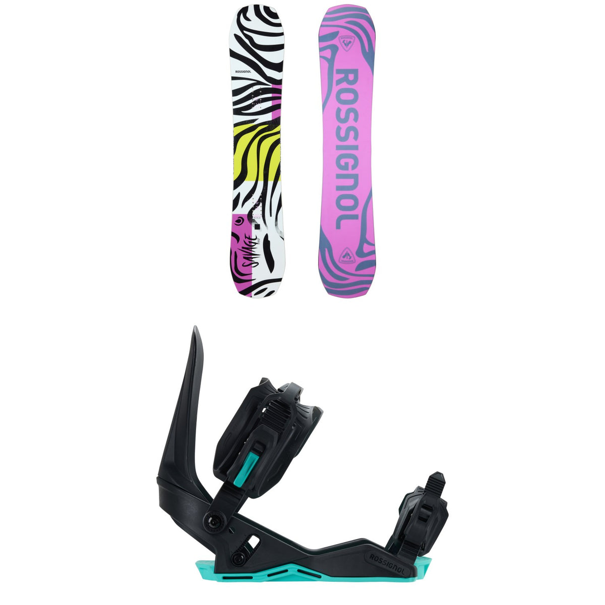 Rossignol Diva Savage Snowboard + Works Snowboard Bindings - Women's 2027