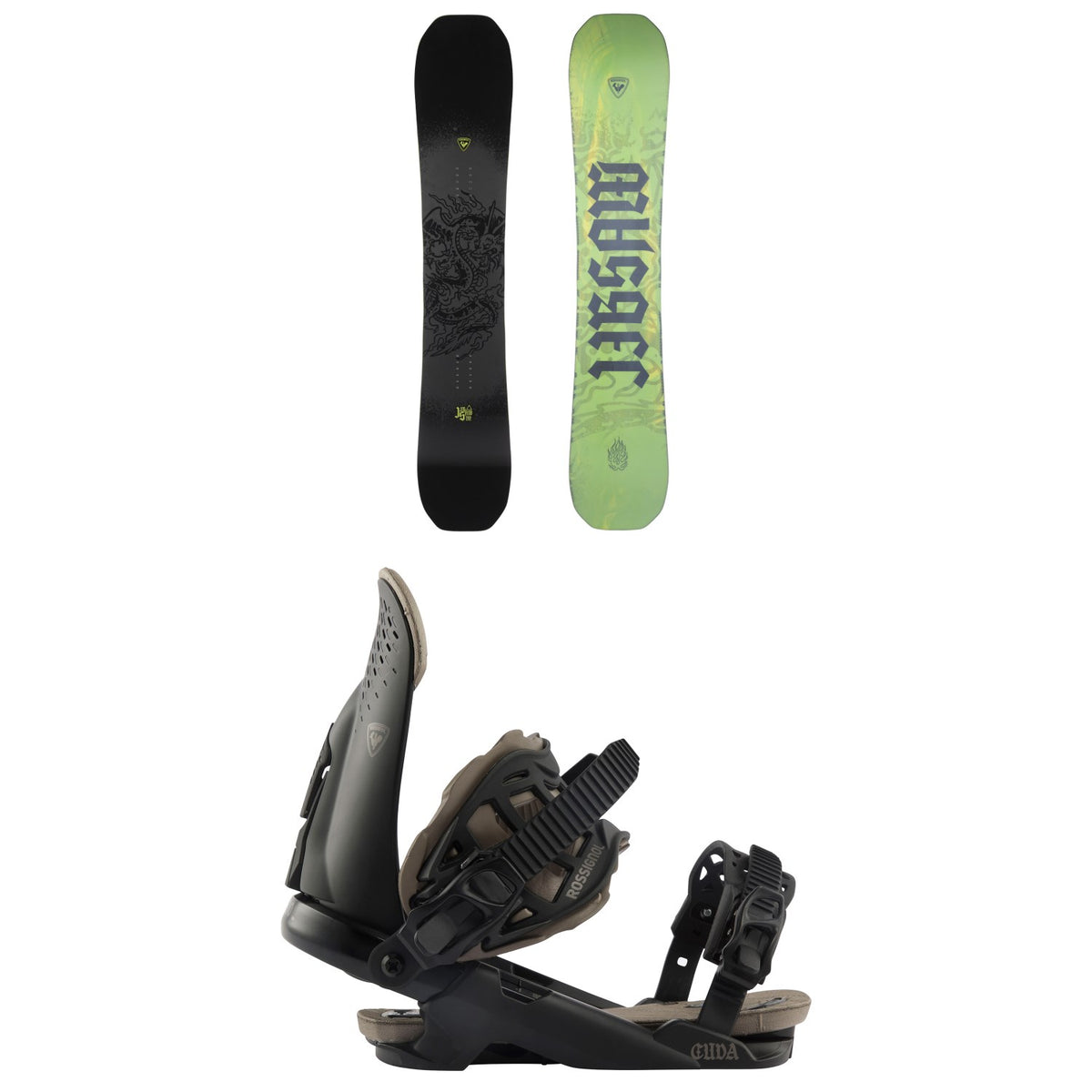 Rossignol Jibsaw Snowboard + Cuda Snowboard Bindings 2027