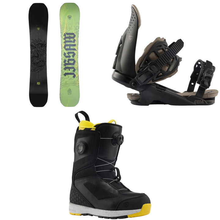 Rossignol Jibsaw Snowboard + Cuda Snowboard Bindings  + RS Primo Snowboard Boots 2027