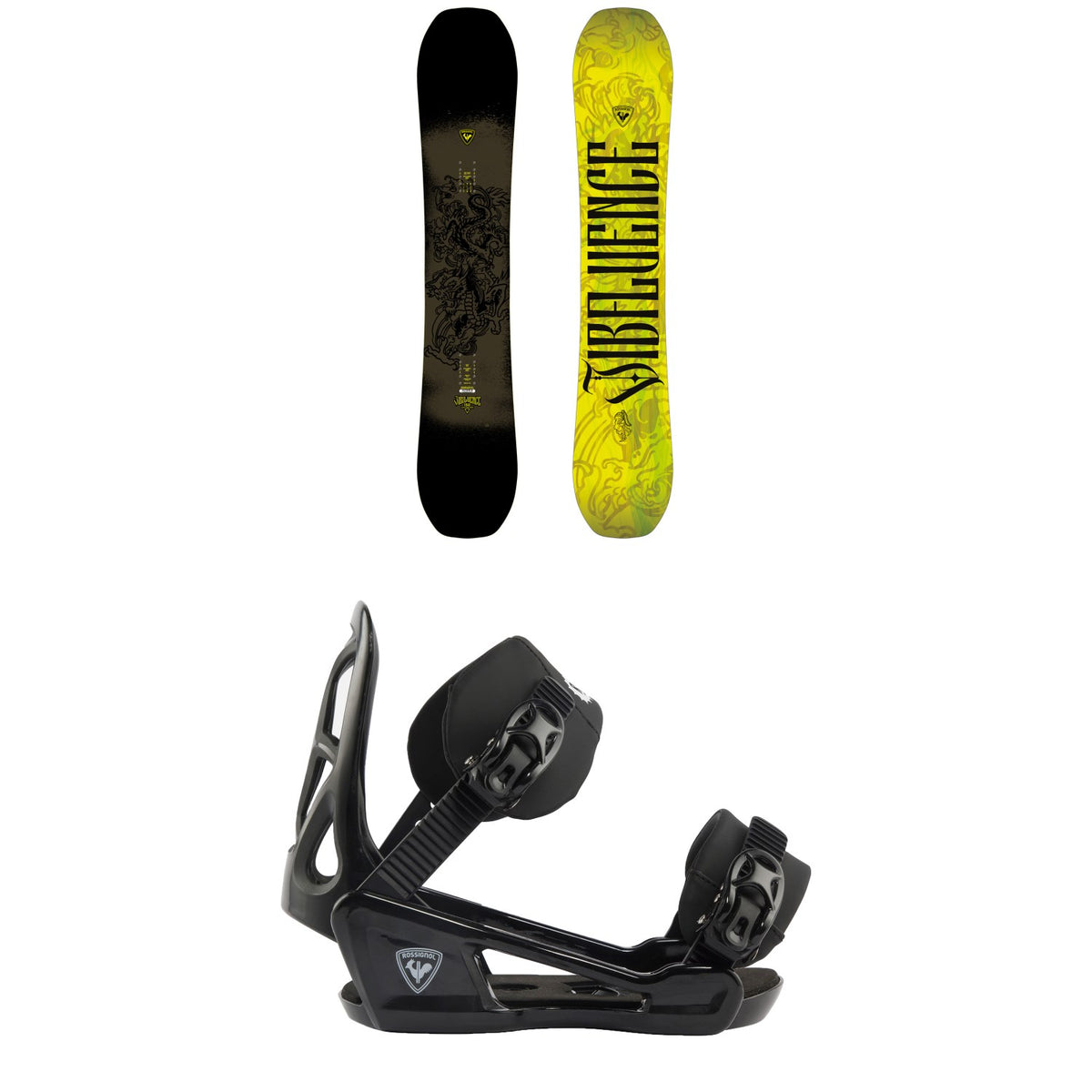Rossignol Jibfluence Snowboard + Rookie Snowboard Bindings - Kids 2027