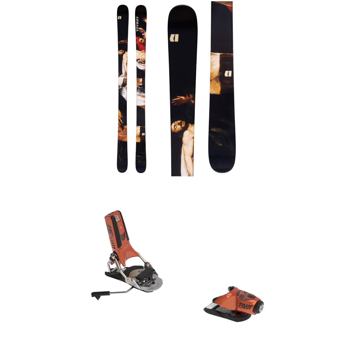 Armada Edollo 91 Skis + Look Pivot 2.0 15 GW Ski Bindings 2027
