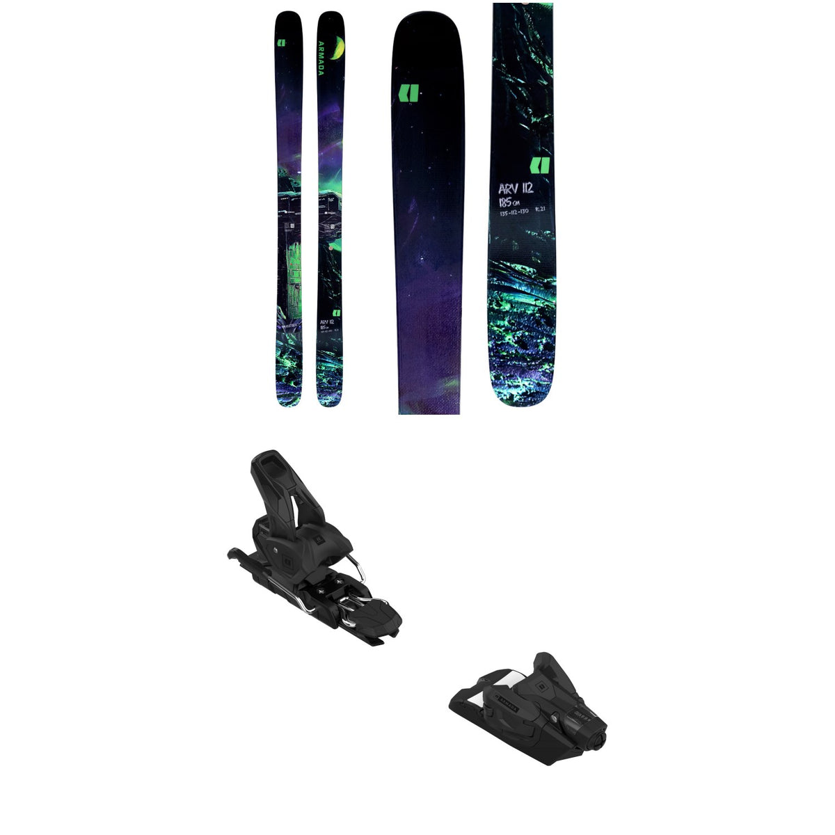Armada ARV 112 Madsteez Skis + Armada Strive 12 GW Ski Bindings 2027