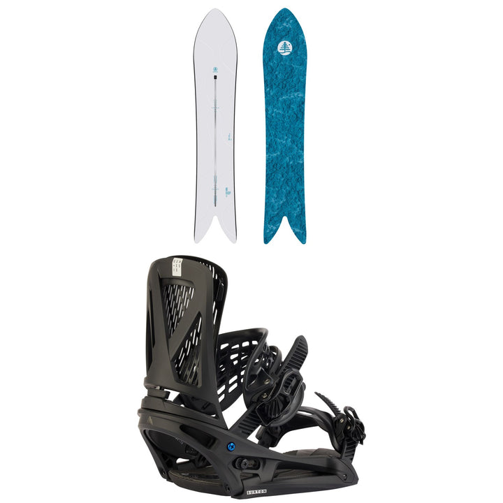Burton Family Tree Smooth Operator Snowboard + Genesis EST Snowboard Bindings 2027