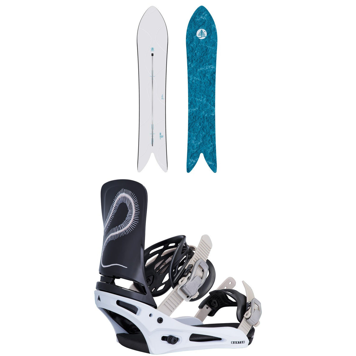 Burton Family Tree Smooth Operator Snowboard + Cartel Snowboard Bindings 2027