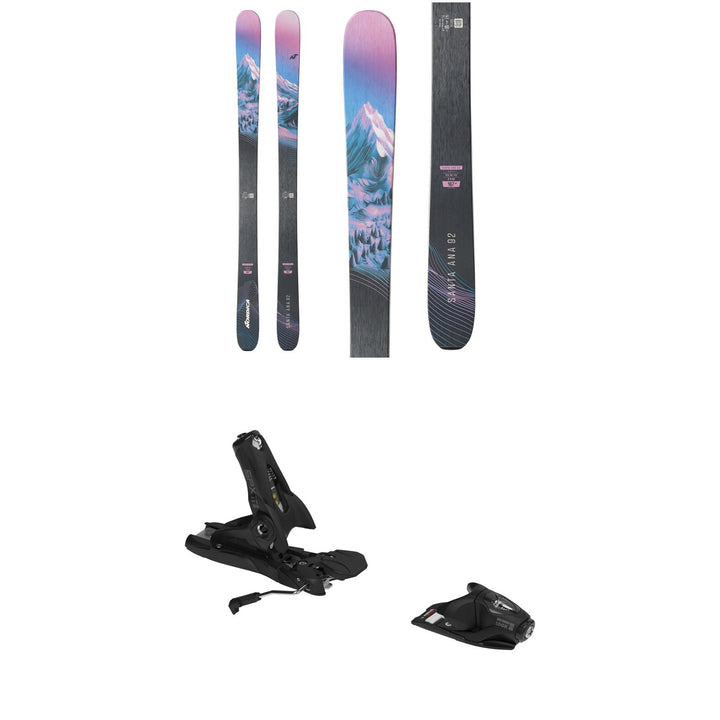 Nordica Santa Ana 92 Skis - Women's + Look SPX 11 GW Ski Bindings 2027
