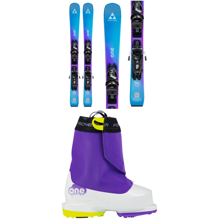 Fischer One Skis + FS CA JRS Bindings + Fischer One Ski Boots - Kids' 2027