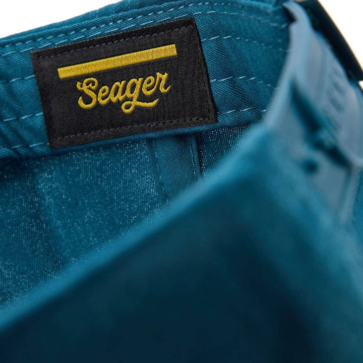 Seager Branded Snapback Hat Navy