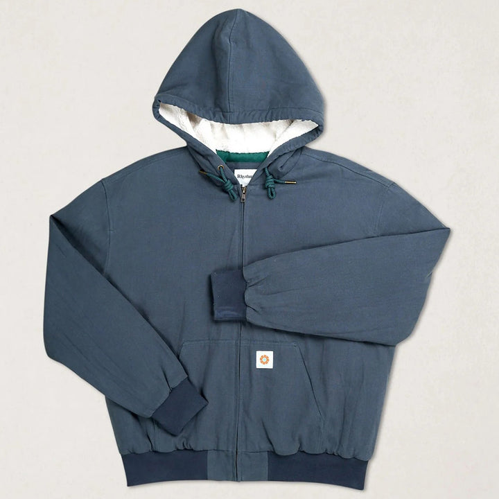 Rhythm Insulated Canvas Work Jacket - Men's Silver Pine