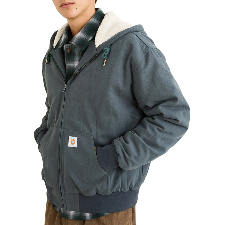 Rhythm Insulated Canvas Work Jacket - Men's Silver Pine