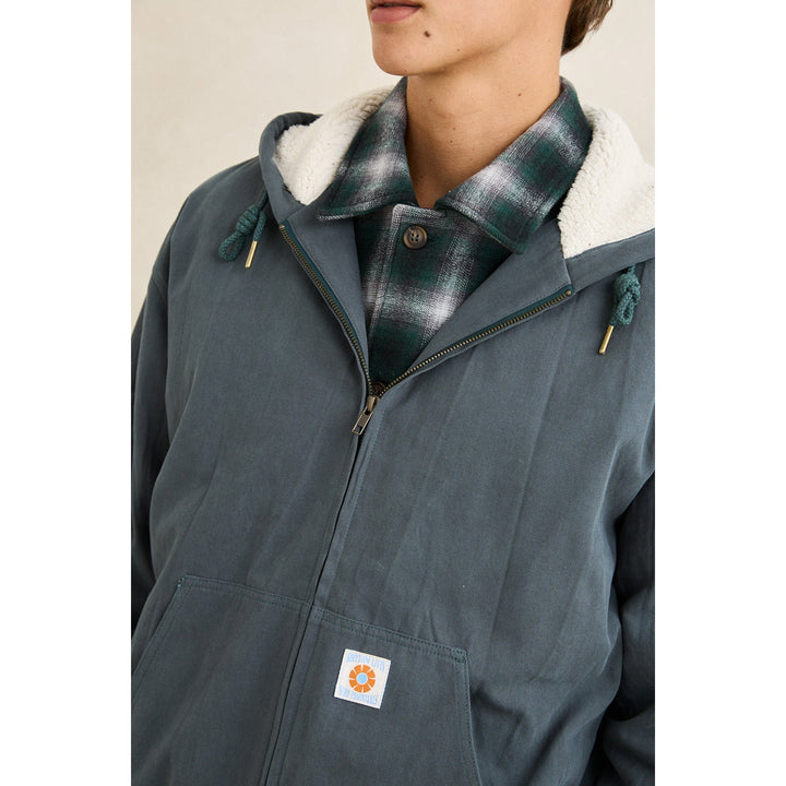 Rhythm Insulated Canvas Work Jacket - Men's Silver Pine