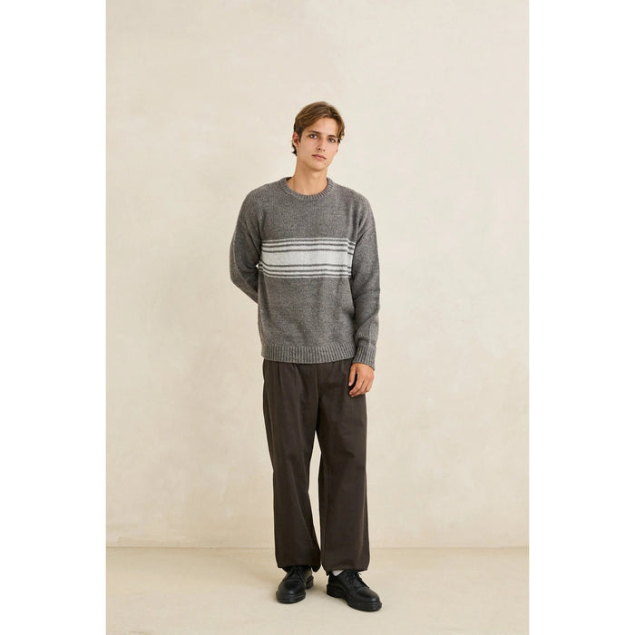 Rhythm Double Pleat Twill Trousers - Men's Vintage Black