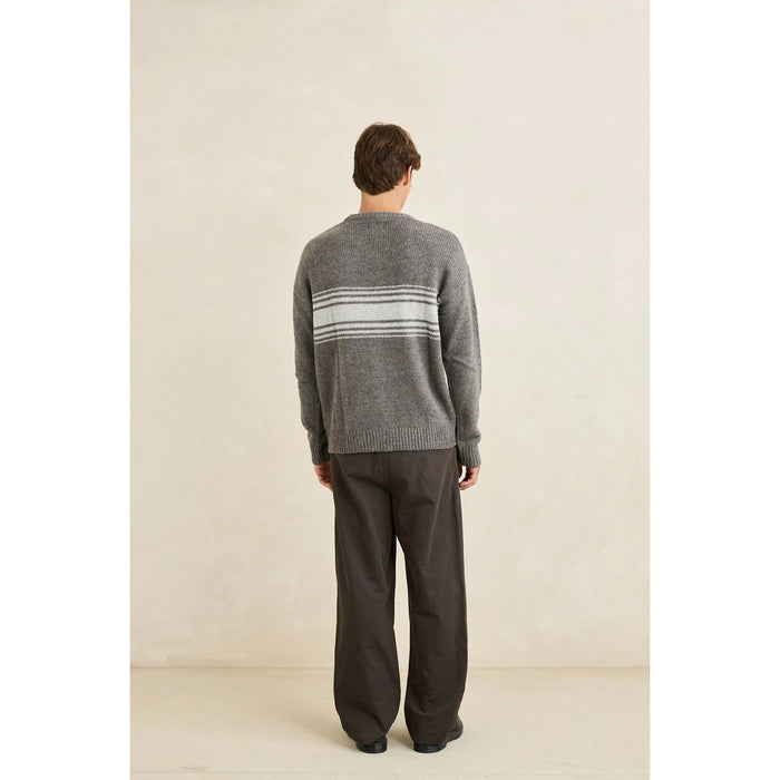 Rhythm Double Pleat Twill Trousers - Men's Vintage Black