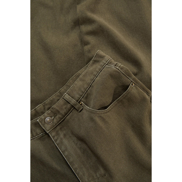 Rhythm Essential Relaxed Straight Jeans - Men's Dark Olive