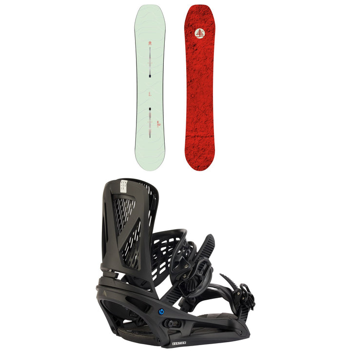 Burton Family Tree High Fidelity Snowboard + Genesis EST Snowboard Bindings 2027