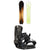 Burton Fish 3D Flat Top Snowboard + Genesis EST Snowboard Bindings 2027