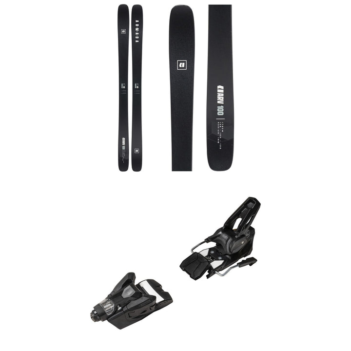Armada ARV 100 Black Edition Skis + Strive 14 GW Ski Bindings 2027