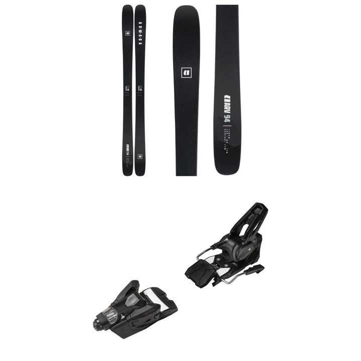 Armada ARV 94 Black Edition Skis + Strive 14 GW Ski Bindings 2027
