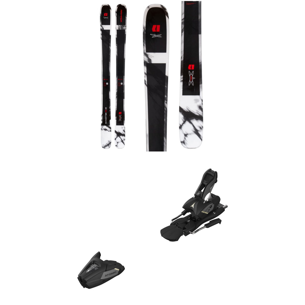 Armada Antimatter 92 Jr Skis + Atomic Colt 7 GW Ski Bindings - Kids' 2027