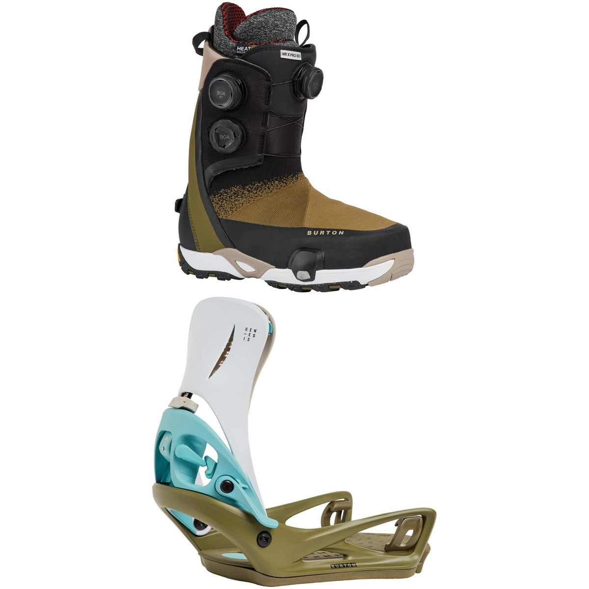 Burton Waverange X Pro Step On Snowboard Boots + Step On Genesis Snowboard Bindings 2027