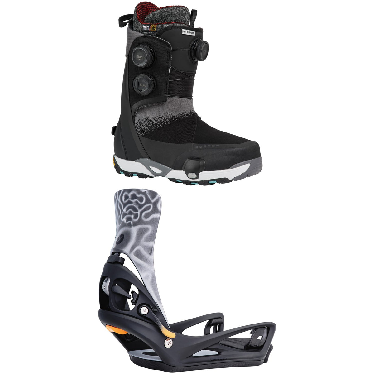 Burton Waverange X Pro Step On Snowboard Boots + Step On X Snowboard Bindings 2027