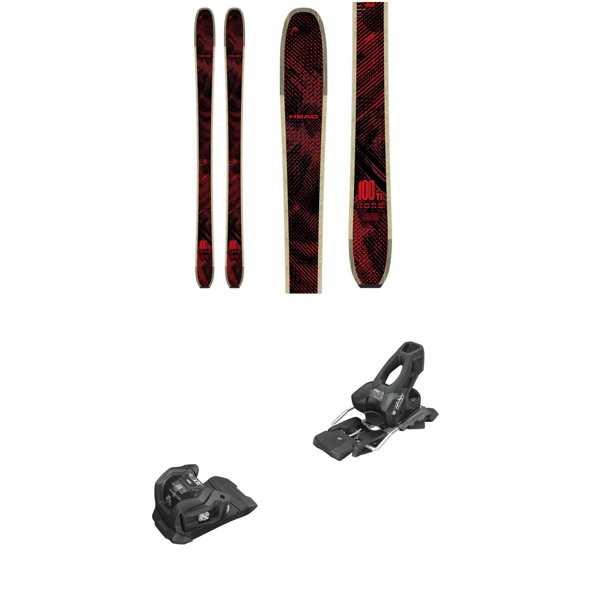 Head Kore 100 Ti Skis + Tyrolia Attack LYT 11 GW Ski Bindings 2027