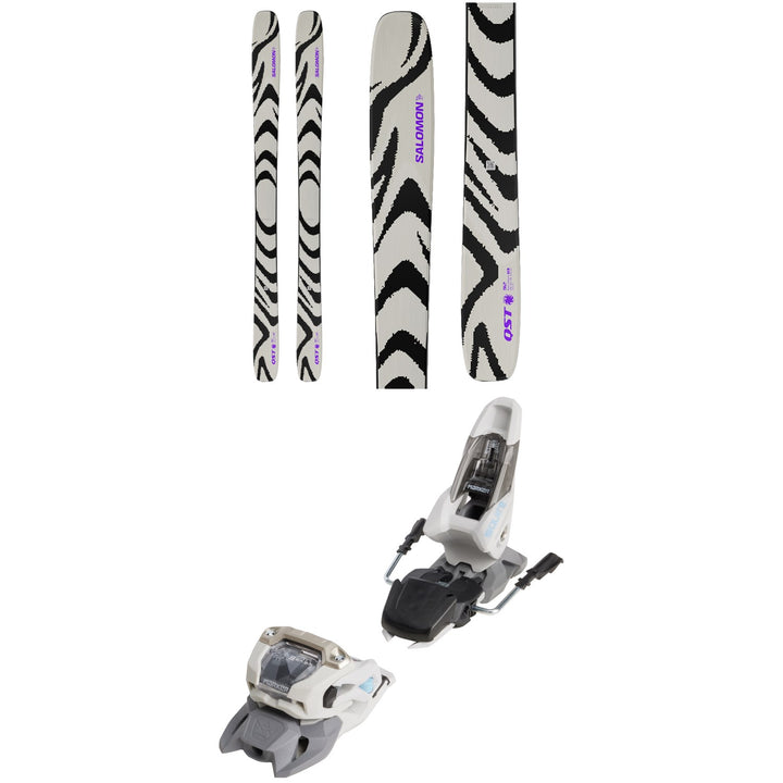 Salomon QST 92 Skis 2027 + Marker Squire 11 Ski Bindings