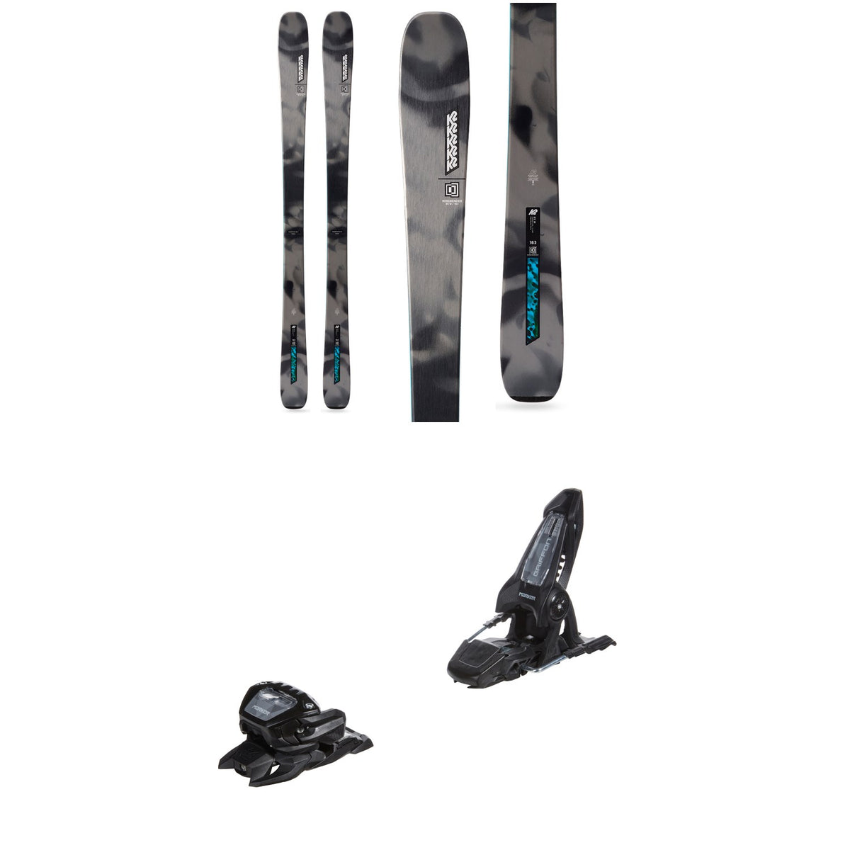 K2 Mindbender 85 W Skis - Women's + Marker Griffon 13 ID Ski Bindings 2026