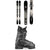 Rossignol Sender Free 90 Skis + Xpress 10 Bindings + Tecnica Mach Sport HV 90 Ski Boots