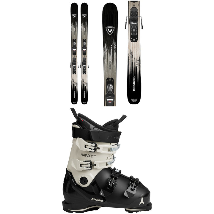 Rossignol Sender Free 90 Skis + Xpress 10 Bindings + Atomic Hawx Magna 95 GW Ski Boots - Women's