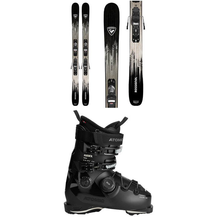 Rossignol Sender Free 90 Skis + Xpress 10 Bindings + Atomic Hawx Prime 85 BOA W Ski Boots - Women's